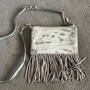 Fringe purse